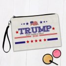 Keep America Great Trump 2020 : Makeup Bag USA Donald Gift American Flag
