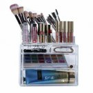 1pc Acrylic Cosmetic Makeup Organizer & Jewelry Drawer Storage Box Display Case