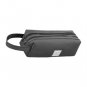 Large Capacity Double Zip Fabric Pencil Case Back To School College Make Up Bag`