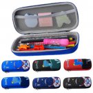 Student Kids Boys Cartoon Stationery Box Canvas Zip Up Pencil Organizer Case Bag
