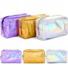 Cosmetic Zipper Organizer Pouch Makeup Bags Travel Pencil Case Toiletry Wash Bag