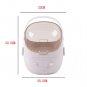 Cosmetic Storage Organizer Cosmetic Case Plastic Makeup Display Box Dustproof