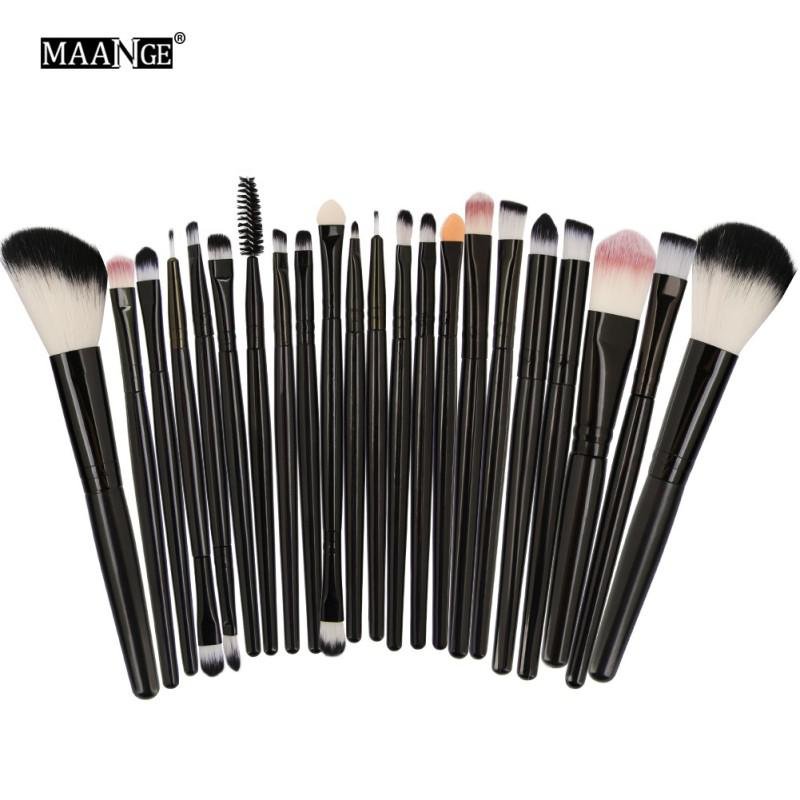 Makeup Brush Set 22PCs Face Eye Shadow Eyeliner Foundation Blush Powder Brushes