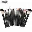 Makeup Brush Set 22PCs Face Eye Shadow Eyeliner Foundation Blush Powder Brushes