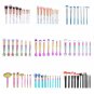 Multi-style Makeup Brushes Kit Kabuki Foundation Blender Mascara Fan Lip Brush