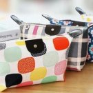 Womens Make Up Pouch Cosmetic Bag Clutch Hanging Toiletries Multi Colored M-6