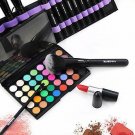15pcs Premium Cosmetic Makeup Brush Set for Foundation Blending Blush Black