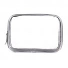 1-4PCS Clear Transparent Plastic PVC Travel Cosmetic Make Up Toiletry Bag Zipper