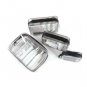 1-4PCS Clear Transparent Plastic PVC Travel Cosmetic Make Up Toiletry Bag Zipper