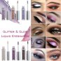Muti-Colors Shining Shimmer Glitter Liquid Eyeshadow Long Lasting Waterproof US