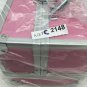 Professional Pink Makeup Cosmetic Extendable Tray Organizer Case With Mirror