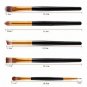 Eye Makeup Brushes Set 20, Eyeliner Eyeshadow Brush, Wool Make Up Brush Set