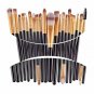 Eye Makeup Brushes Set 20, Eyeliner Eyeshadow Brush, Wool Make Up Brush Set