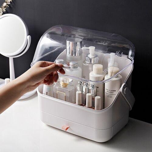 Dustproof Cosmetic Storage Box Large Capacity Skin Care Drawer Make Up Organizer