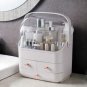 Dustproof Cosmetic Storage Box Large Capacity Skin Care Drawer Make Up Organizer