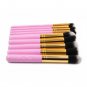 10Pcs Makeup Brushes Kits Eyebrow Eyeliners Face Lip Brush Pink Gold Brush Tool