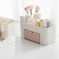 Cosmetic Storage PP Plastic Makeup Tool Box Jewelry Brush Organizer Case Table