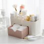 Cosmetic Storage PP Plastic Makeup Tool Box Jewelry Brush Organizer Case Table