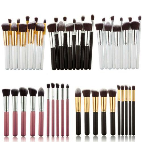 10pcs Professional Makeup Brush Set Cosmetic Brushes Foundation Eyeshadow