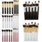 10pcs Professional Makeup Brush Set Cosmetic Brushes Foundation Eyeshadow
