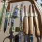 Super. Soft Cosmetic Makeup Brush Set Kit- Gold tone-Pouch Case*Free Shipping