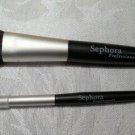7 Makeup Brushes w Gold Carry Bag 4 Estee Lauder 2 Sephora Authentic Never Used