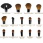 32 Pcs Black Make Up Brush Blush Foundation Brush Set with Case Bag Fashion Use