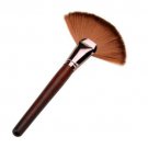 New Modish Pro Makeup Cosmetic Tool Large Fan Blush Powder Foundation ED 01