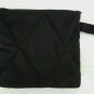 Handcrafted Panama Canal Rain Forest Jewelry Cosmetic Pouch Applique Hummingbird