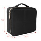 Professional Cosmetic Case Makeup Handle Bag Organizer Travel Storage Kit Black