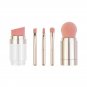 Foundation Eyebrow Lip Eyeshadow Brushes Loose Paint Travel Size Maquiagem Kit J