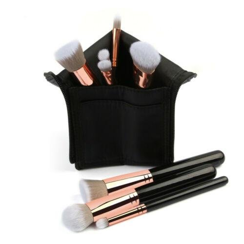 8PCS Makeup Brushes Set Professional Foundation Eyeshadow Eyebrow Brush W/Bag US