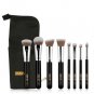 8PCS Makeup Brushes Set Professional Foundation Eyeshadow Eyebrow Brush W/Bag US