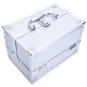 Professional Travel Makeup Train Case & Beauty Accessories Organizer Storage Box