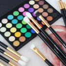 12pcs Professional Makeup Brushes Cosmetic Eye Shadow Eyebrow EyeLiners Tools