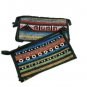 Aztec Small Makeup Cosmetic Accessories Pouch Travel Organizer Bag Lot Of 2