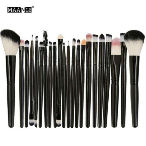 22Pcs Soft Makeup Brushes Set Foundation Blush Face Powder Eye Shadow Brush Set