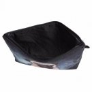 Tan Pug Dog Zippered Lined 8.5" Cosmetic Bag Travel Toilety Pencil Coin Bag New