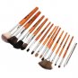 15pcs Makeup Brushes Powder Foundation Eyeshadow Blush Brush Set