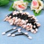 10/50/100pcs Sponge Eyeshadow Stick Double-side Disposable Eye Shadow Brush