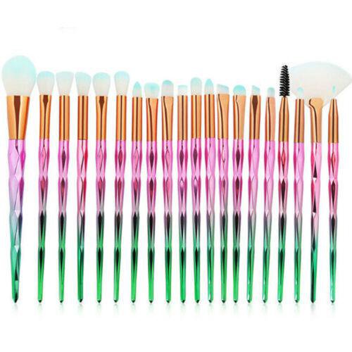 20PCS Makeup Brushes Set Eyelash Eye Shadow Blending Lip Brush Face Makeup Tools