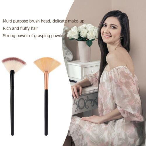 Fan Shape Makeup Brush Foundation Base Cheek Blush Powder Face Cosmetic Pen S1