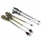 Beauty Makeup Brushes Kit 5pcs Foundation Blending Blush Eyeshadow Face Powder B