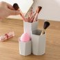 Make-up Brush Desktop Storage Box Cosmetic Drawer Table Organizer Pen Holder US