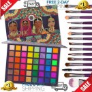 UCANBE EXOTIC FLAVORS Eyeshadow Palette 15 PCS Eye Brushes Makeup