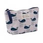 Printed Cosmetic Bag Multi-function Canvas Purse Makeup Wash Storage Pouch S1
