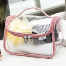 Womens Clear Wash Makeup Bag Travel Cosmetic Transparent Toiletry Pouch Handbag