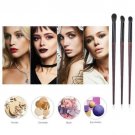 10pcs Pro Makeup Brushes Eye Shadow Eyeliner Brush Blush Applicator Tool