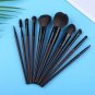 10pcs Pro Makeup Brushes Eye Shadow Eyeliner Brush Blush Applicator Tool