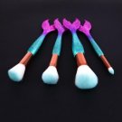 4pcs Professional Foundation Powder Eyeshadow Face Brush Makeup Brushes Set
